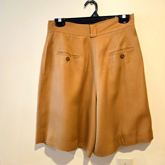 Harve Bernard Gold Skort Woman’s Business Suit, Size 12 Petite - Picture 7 of 11